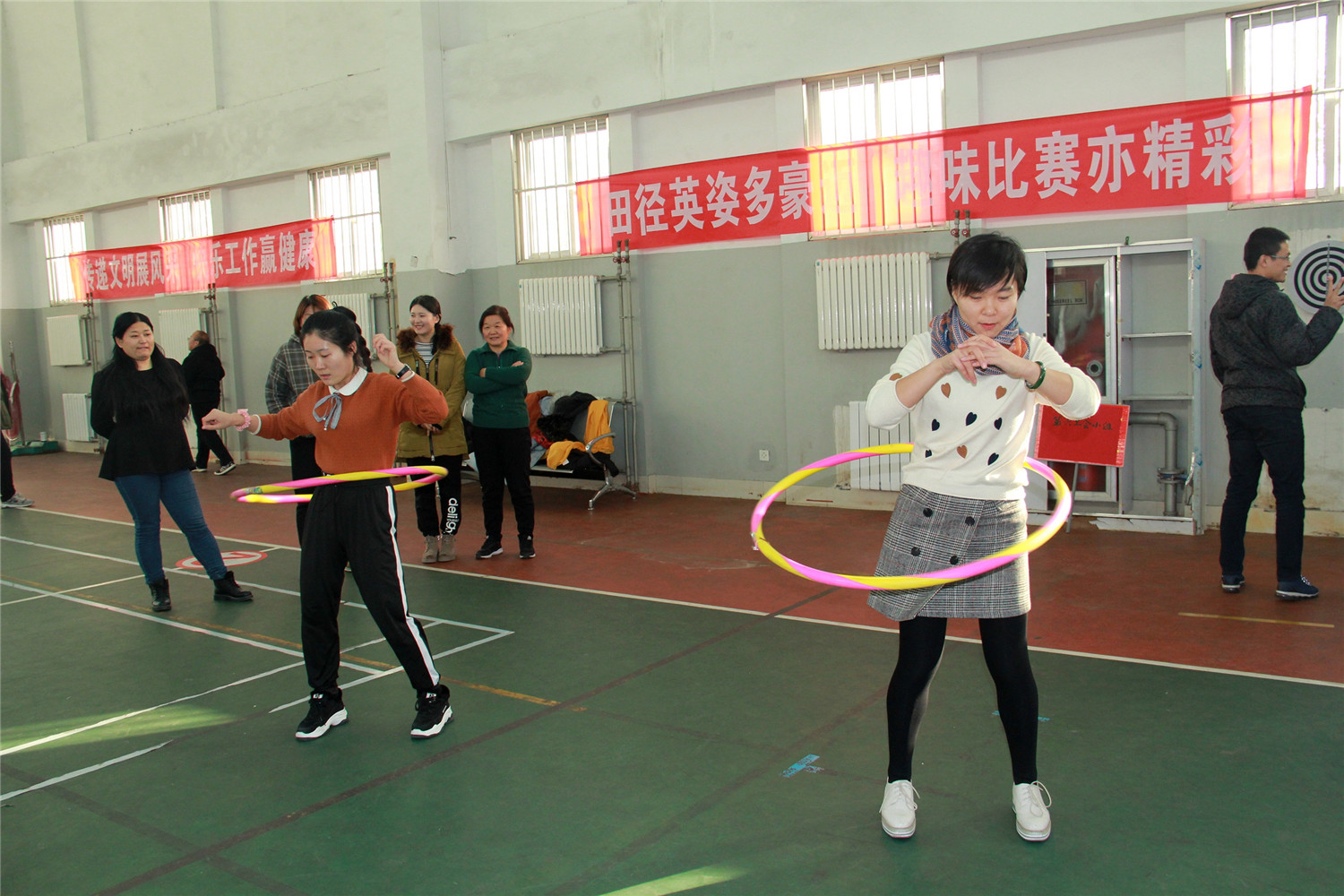 傳遞文明展風采 快樂工作贏健康