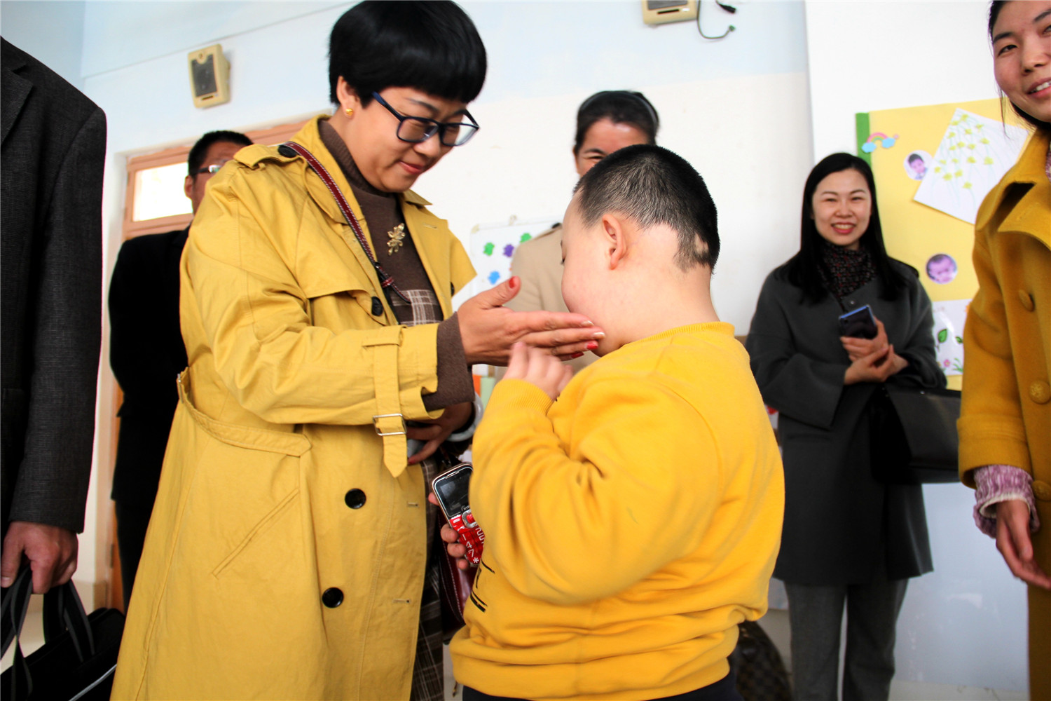 市政協公益行走進淄博特教