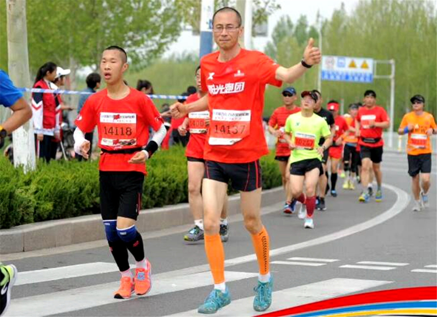 特校學子初綻全馬競技賽場