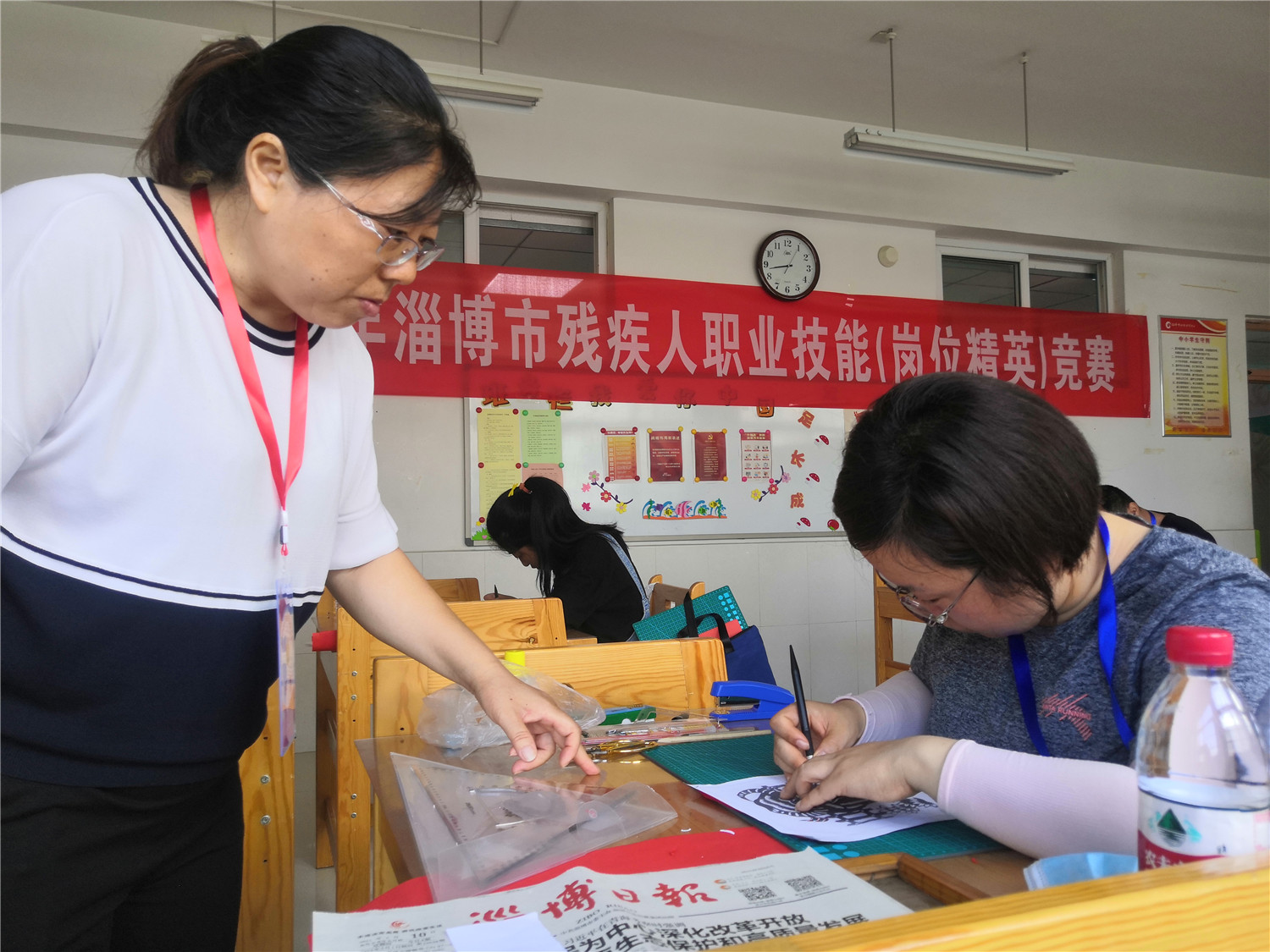 市特教中心成功承辦淄博市殘疾人職業(yè)技能競(jìng)賽部分賽事