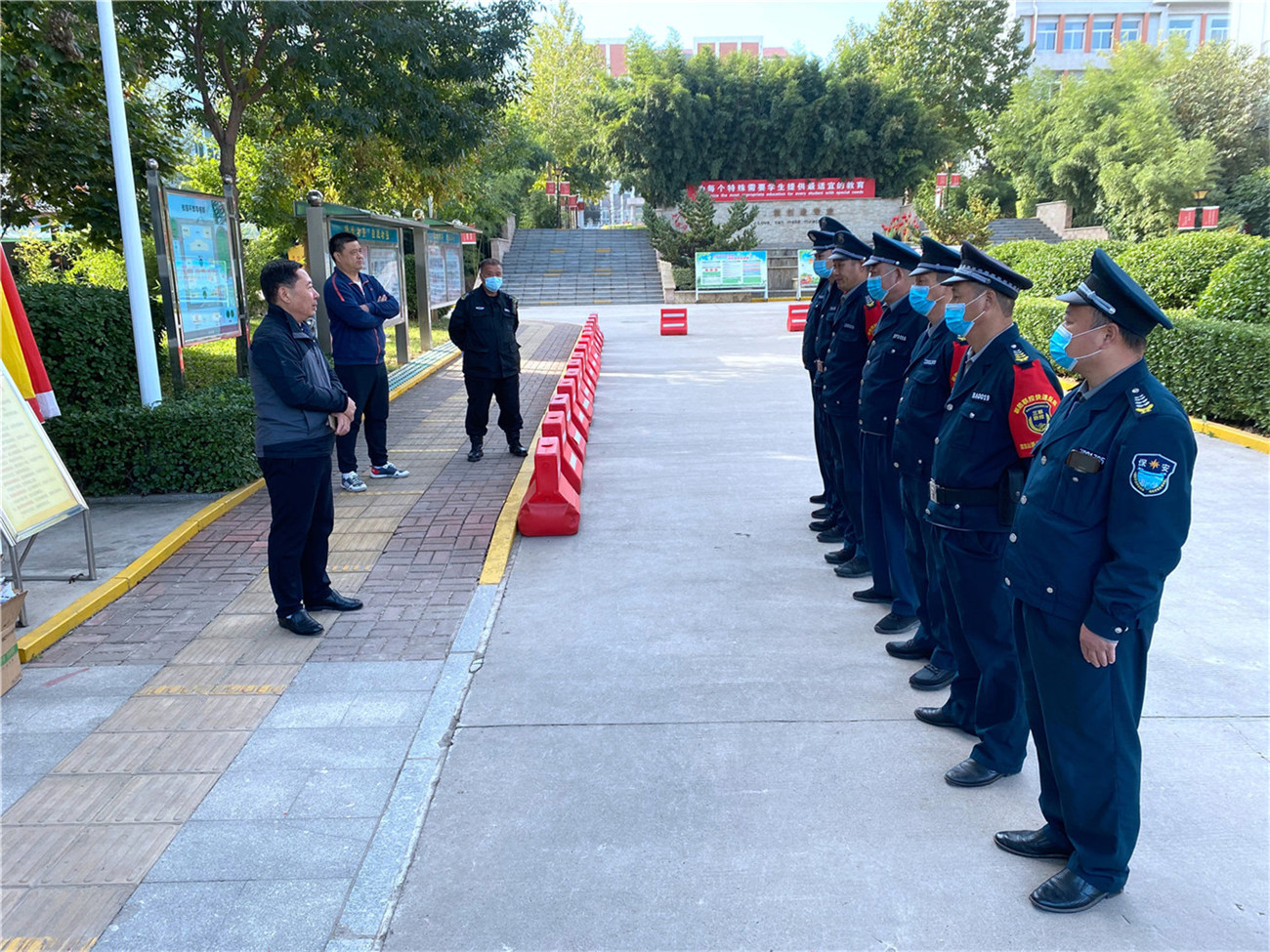 市特教中心召開(kāi)校園安防工作現(xiàn)場(chǎng)會(huì)
