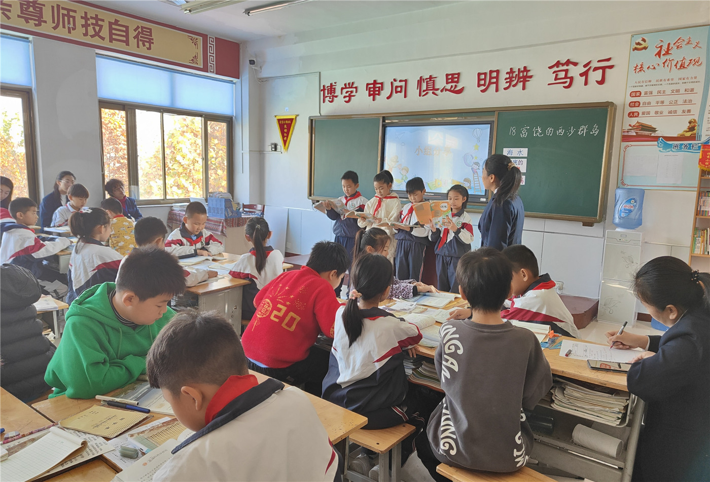 聽課研討促成長(zhǎng)，普特融合共進(jìn)步
