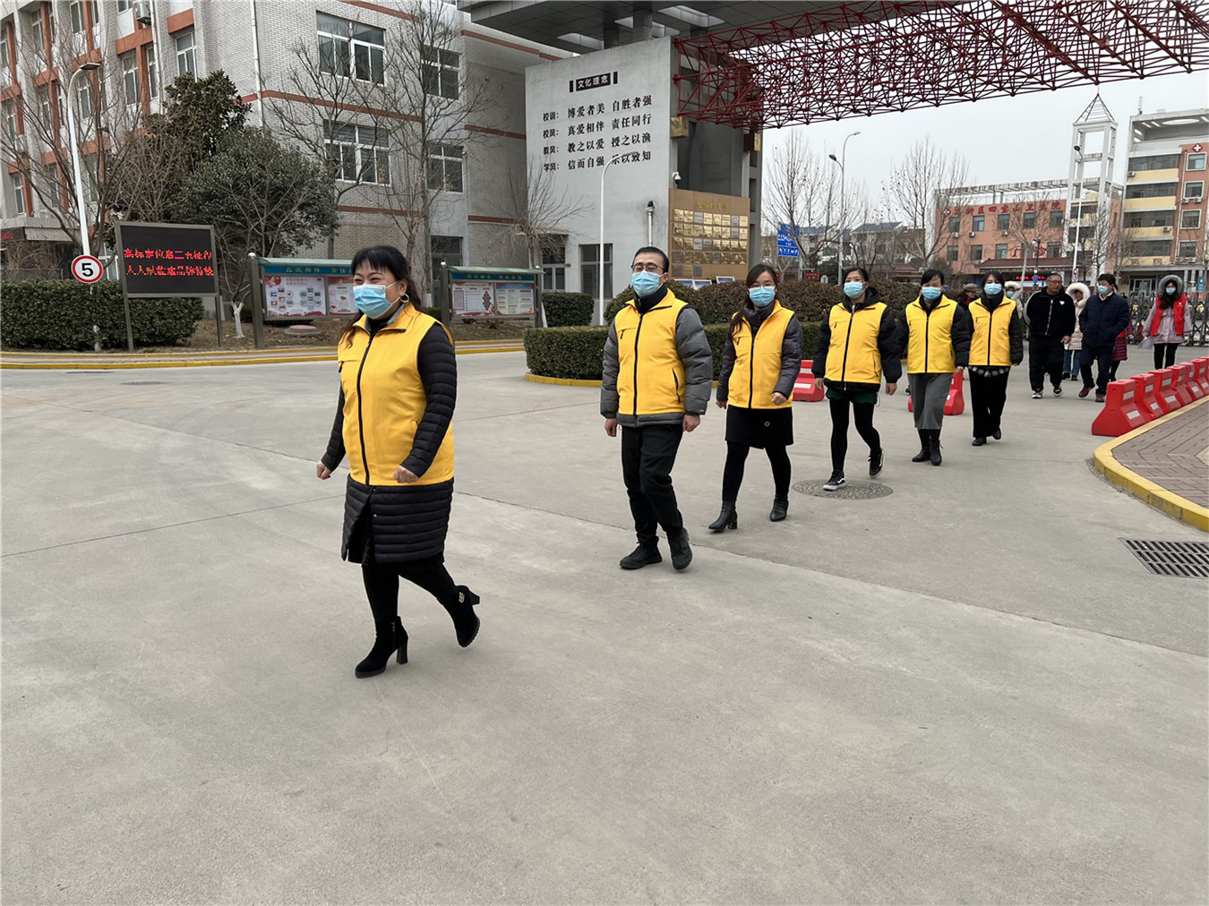 防疫演練筑防線　全力護航開學(xué)季