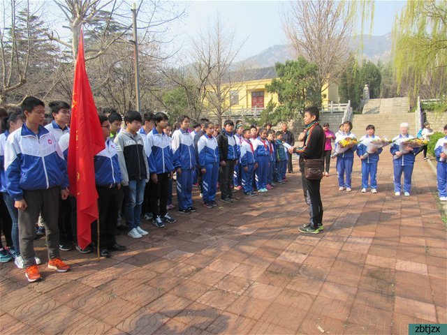 緬懷先烈 做自強(qiáng)少年——淄博市特殊教育中心組織祭掃烈士墓革命傳統(tǒng)教育活動(dòng)