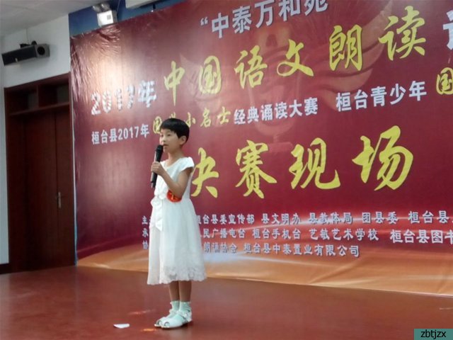 我校視障學(xué)生參加2017中國語文朗讀評選活動