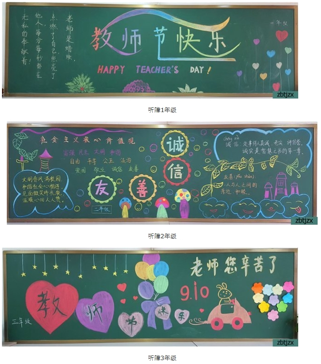 社會主義核心價(jià)值觀黑板報(bào)展示