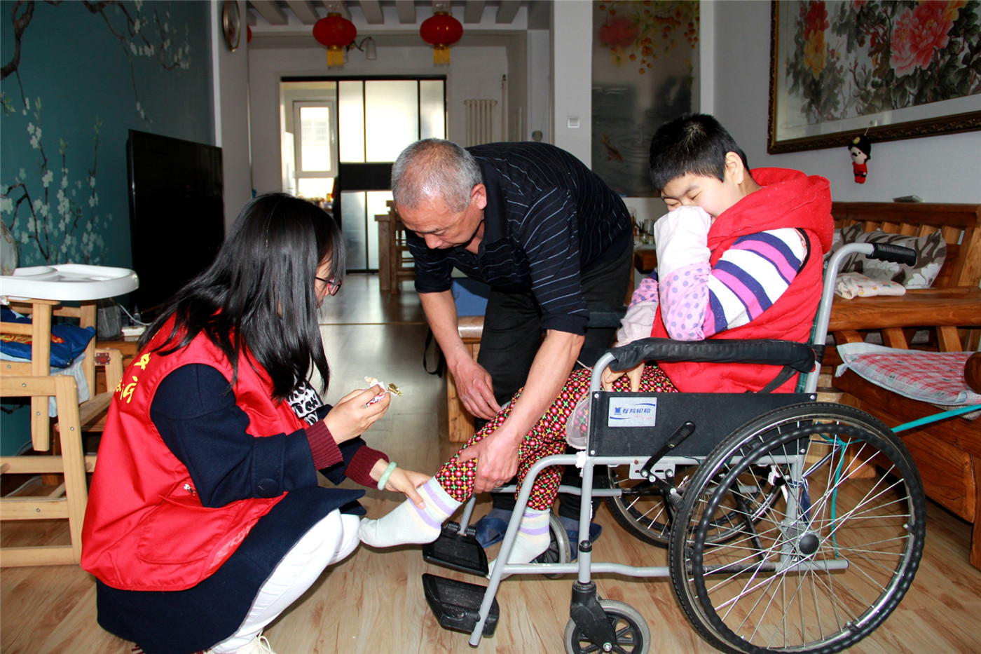 送教上門(mén) 關(guān)愛(ài)到家